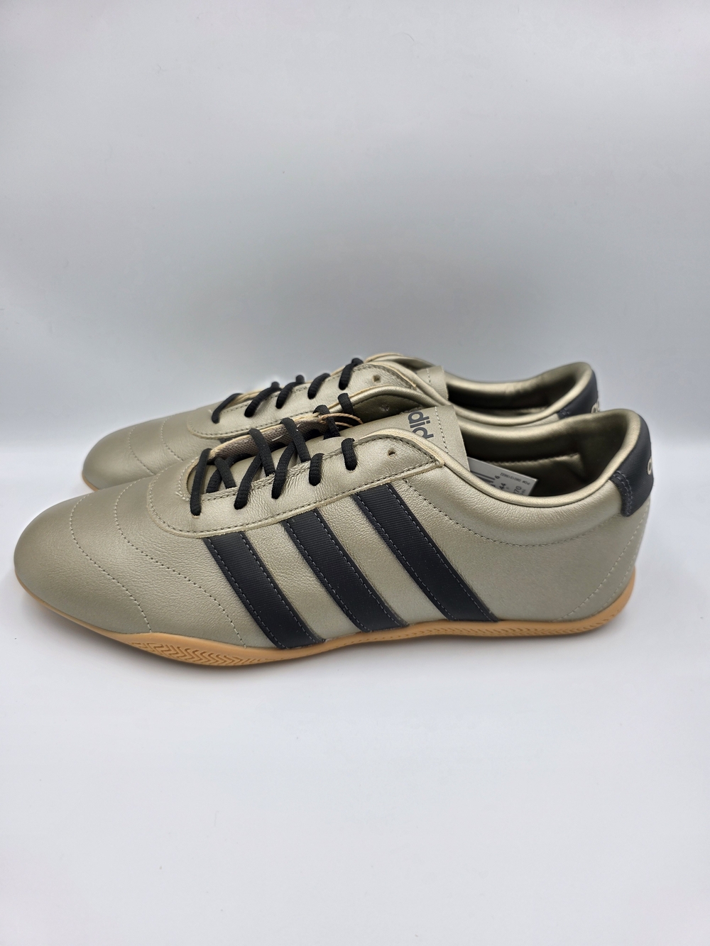 adidas Grand Court Lo Metallic Olive Sneakers
